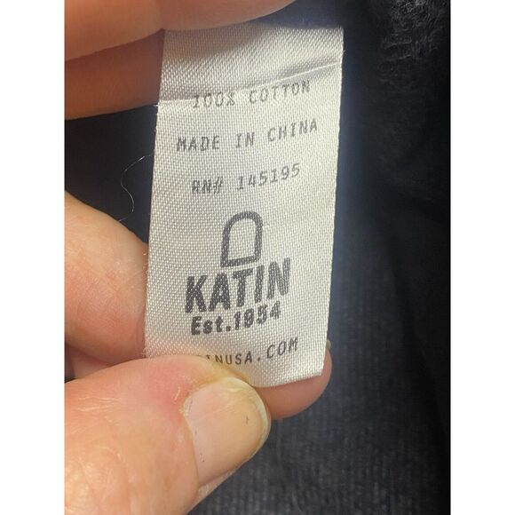 Katin Americas Surf Shirt Adult XL XX Flannel Striped Button Up Casual Mens - Picture 7 of 11